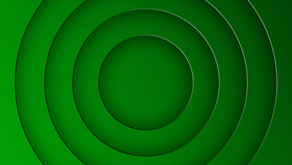 simple minimalistic circles paper cut background, intro background