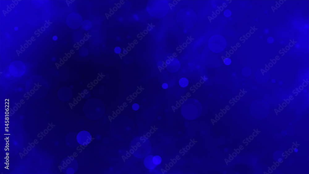 Aufkleber abstract background and fading blue particles designed background, texture or pattern