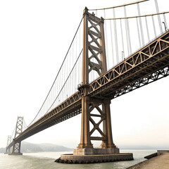 Naklejka premium golden gate bridge