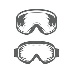 Collection of Ski Goggles Illustration