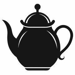 teapot isolated on white