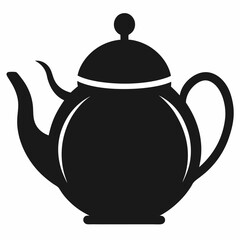 teapot isolated on white background