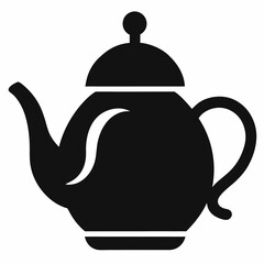 teapot isolated on white background