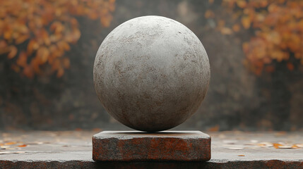 A minimalist 3D rendering of a small gray globe floats in a soft, blurred background, symbolizing simplicity, global unity, and the quiet presence of interconnectedness in a digital world.

