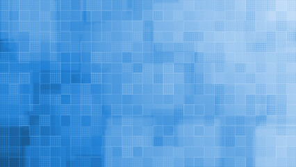 Royal blue square box pattern mosaic tile background, simple and elegant background