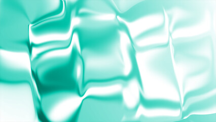 Cyan moving abstract pattern background of waves, water ripples, glossy wave pattern background