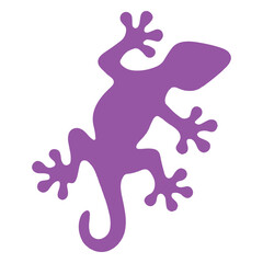 Fototapeta premium flat vector gecko or lizard silhouette Cinco de Mayo day, happy Cinco de Mayo festival clipart, 5th May Cinco de Mayo celebrate design sublimation 