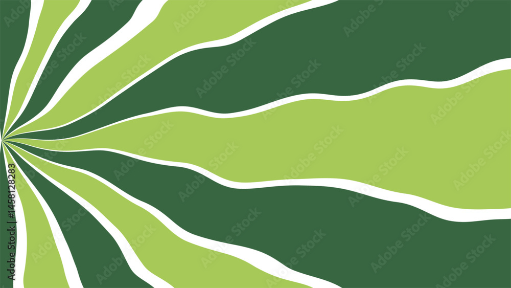 Poster green and lime green dual tone wavy pattern simple minimal background