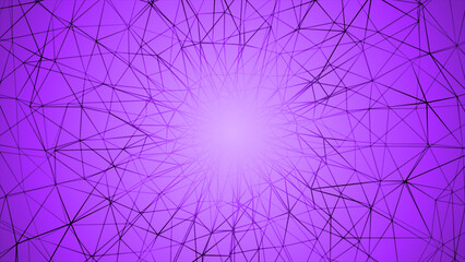 Abstract connection of digital lines and dots technology background, Digital network connection of lines and dots