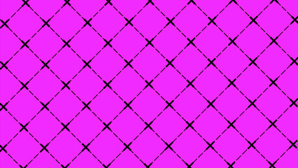 Fototapeta premium Abstract digital moving dotted lines technology background, square geometrical shape background