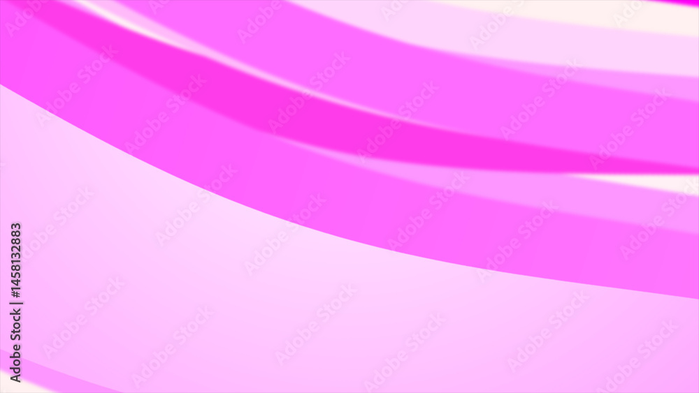 Poster abstract pink gray curve waves flowing 2d blurry background. seamless animation background