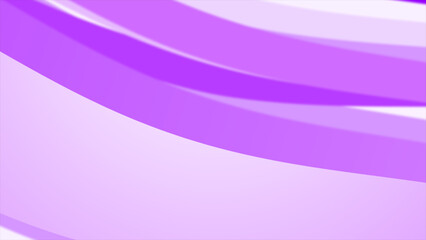 Abstract Purple gray curve waves flowing 2d blurry background. Seamless animation background