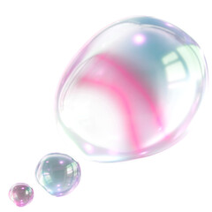 3d bubbles symbol