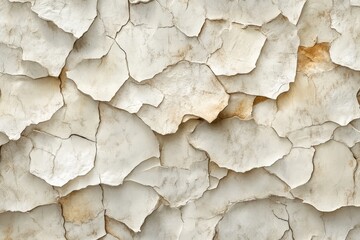 Fototapeta premium Detailed close-up view of cracked, peeling paint on a surface.
