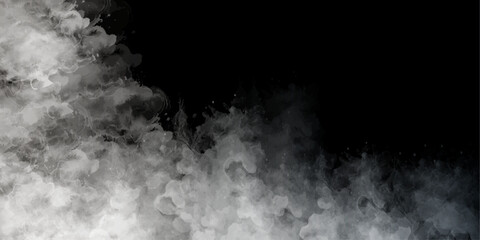 A cloud of white smoke billows out of a pipe against a black background resembling a cumulus cloud in a monochrome frames loose clouds and backgrounds with cloud textures with transparencies