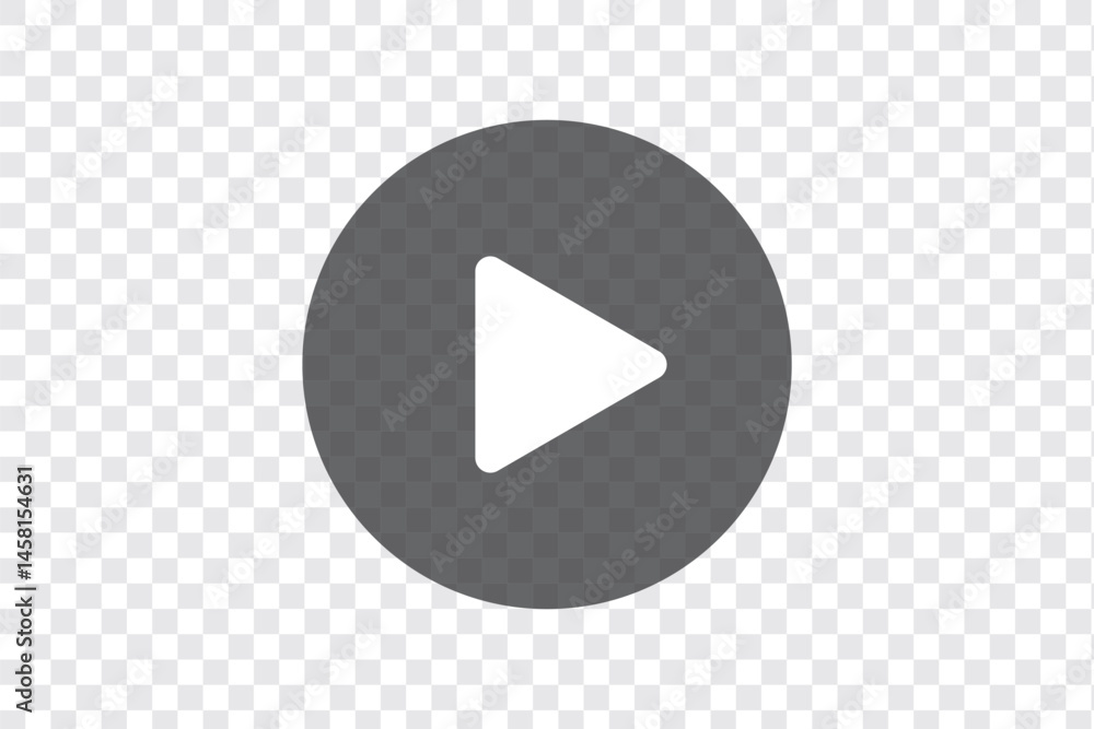 Canvas Prints play icon vector. play button sign and symbol