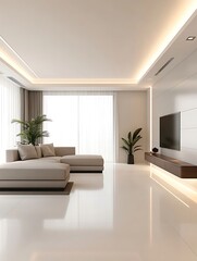 Modern living room interior design. (21)