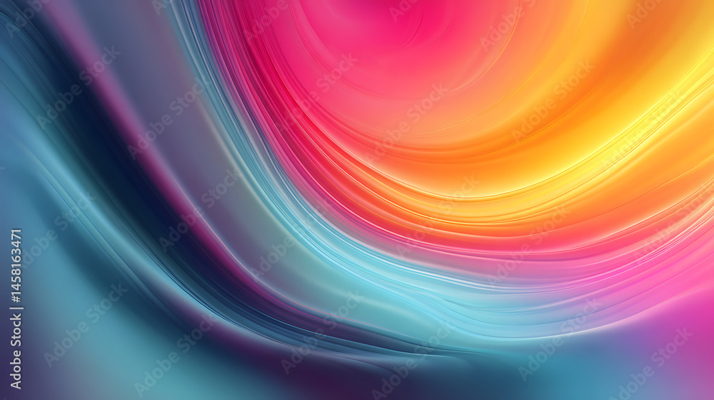 Poster abstract gradient colorful background wallpaper design