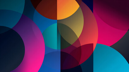 Obraz premium Abstract modern geometry wallpaper background illustration