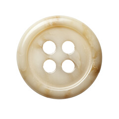white button isolated on transparent background