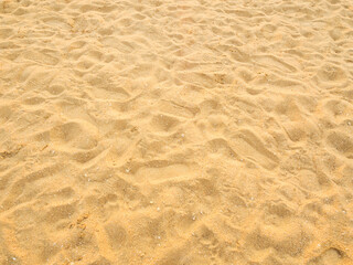 Nature travel background, sand beach close up texture summer desert zen garden coast ocean for vacation, hot summer tropical scene chill Nature, Summer time toga holiday dune pile dry brown heap