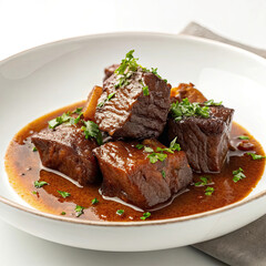 beef steak with vegetables