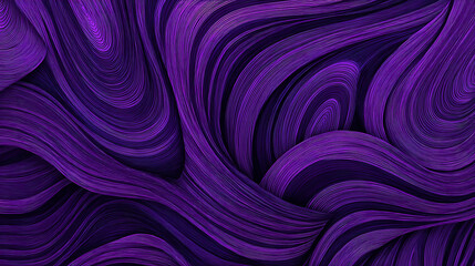 Fototapeta premium Abstract organic purple lines wallpaper background illustration