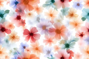 Delicate floral pattern