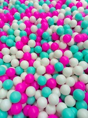 Pastel-Colored Plastic Balls in High Density for Sensory Play Area
