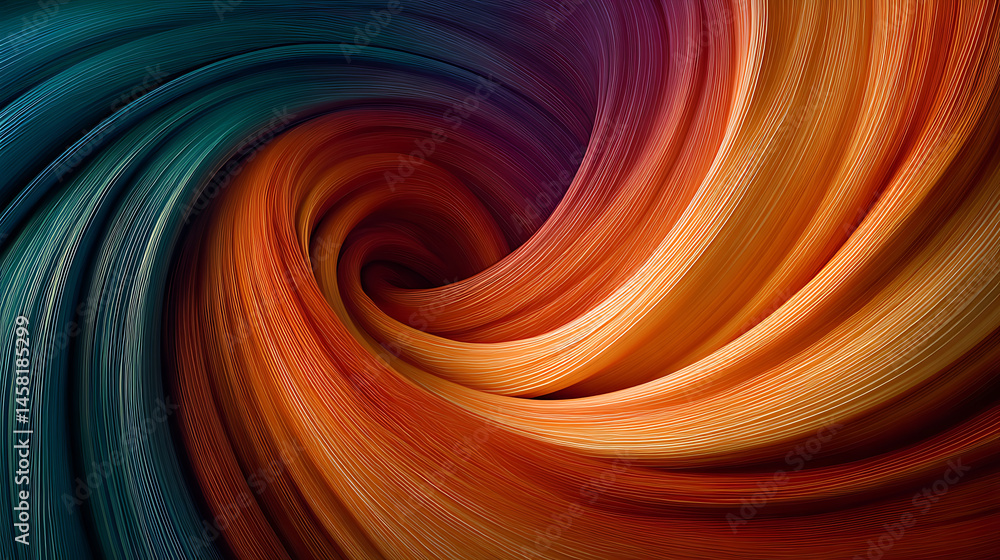 Aufkleber swirls as abstract wallpaper background design