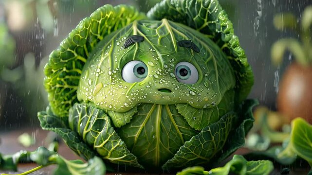cabbage pictures cartoon