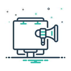 Mix icon for marketing