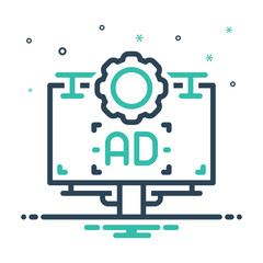 Mix icon for ad optimization