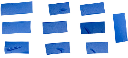 Colorful Duct Tape Strips and Foil Set Illustration for Collage and Decorative Design