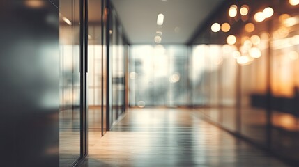 Modern workplace exploration dynamic office corridors with contemporary inspirational design