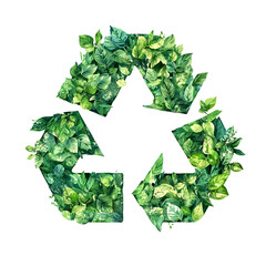 Zero Waste logo isolated on a white transparent background