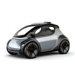 Futuristic Urban Transportation: A sleek, innovative electric vehicle design, perfect for modern cityscapes, representing a vision of future transport.