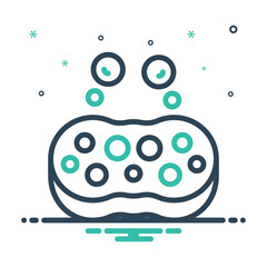 Mix icon for sponge