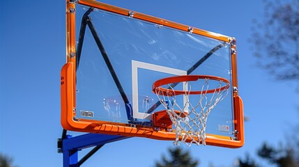 Naklejka premium basketball hoop