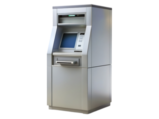 Modern ATM Machine: High-Resolution Stock Photo