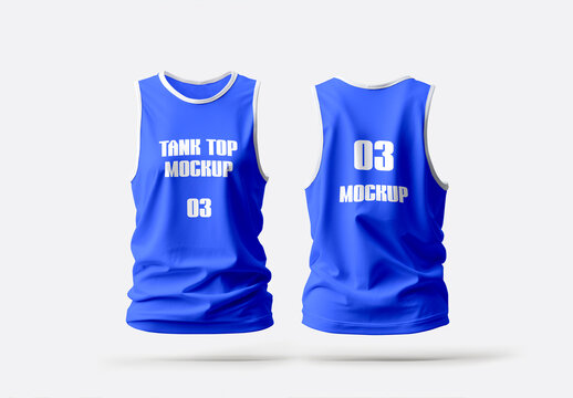 Fitness Tank Top Mockup