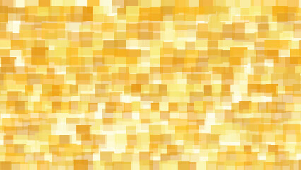 ABSTRACT RANDOM SQUARE PATTERN BACKGROUND FLAT YELLOW ORANGE COLORFUL SHAPES DESIGN VECTOR TEMPLATE FOR WALLPAPER, COVER DESIGN
