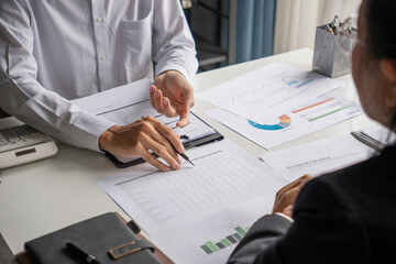 Senior business asian woman mature working in office&nbsp;60s businesswoman