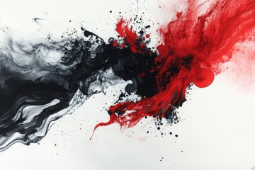 Abstract Art: Clash of Colors