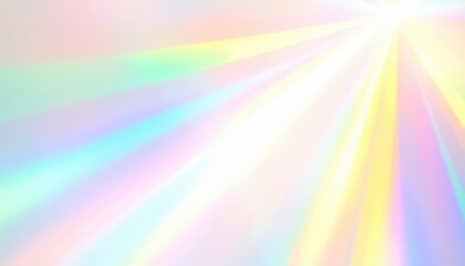 Obraz premium Radiant light beams emitting from a colorful spectrum abstract artistic representation digital environment vibrant viewpoint
