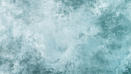 Abstract Texture Background, Grunge Teal and Green Painted Wall, Vintage Backdrop With Copy Space. Dive into the artistic allure of a rough texture canvas featuring gradients of white, green, golden, 
