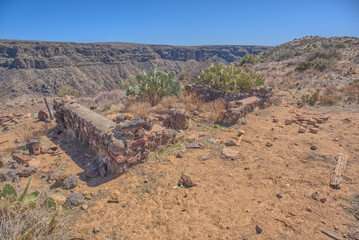Remnants of the Abandoned Richinbar Mine