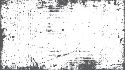 Abstract black and white grunge texture vector Vector retro surface texture in black and white vintage distress background