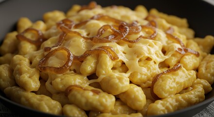 Spaetzle with Cheese and Onion