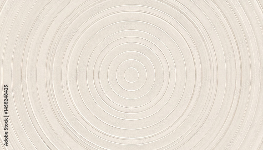 Poster circular patterns in minimalist design studio setting digital art clean aesthetic top-down view abst